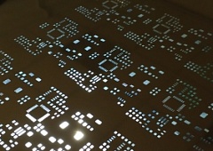 Ручной поверхностный монтаж SMD компонентов