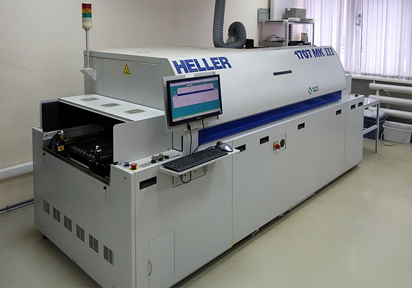 Печь Heller. Производство и монтаж печатных плат